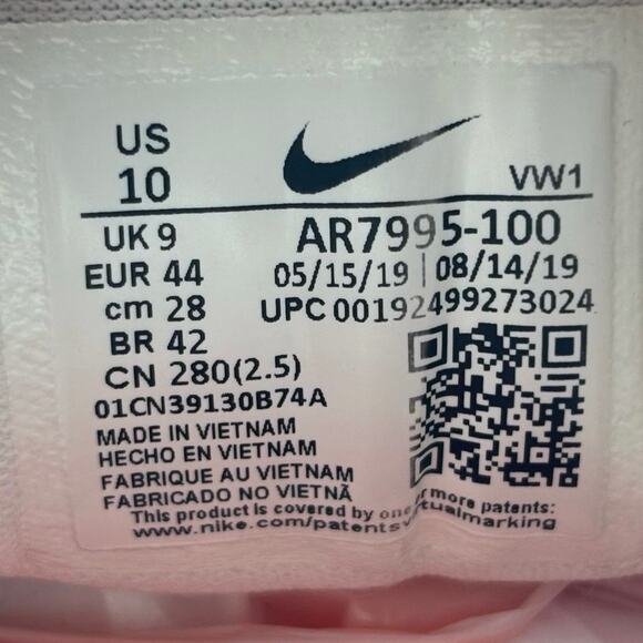 NIKE AIR JORDAN ADG “White Cement” Spikeless Golf Shoes Men’s Size 10 - Picture 11 of 11